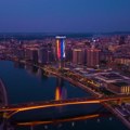 Kula Beograd zasijala u znaku srpske trobojke povodom Dana srpskog jedinstva (video)