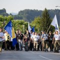 Učesnici ‘Marša mira’ stigli u Potočare