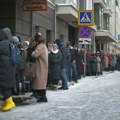 Hiljade ljudi u Rusiji čekale u redovima da podrže predsedničku kandidaturu Borisa Nadeždina