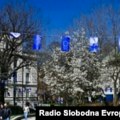 Zastavice EU u Sarajevu uoči briselskog sastanka o otvaranju pregovora sa BiH