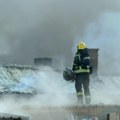 Gori restoran "Komuna"! Vatrogasci se bore sa vatrenom stihijom - plamen guta sve pred sobom! (VIDEO)