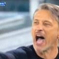 VIDEO Hrvatski trener kipteo od besa: Kada je video šta rade njegovi igrači na meču protiv Vlahovića nije mogao da se smiri