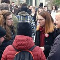 Protest podrške Jeleni Kleut u podne ispred Filozofskog fakulteta