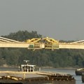 (Foto) Peti novosadski most preko Dunava dobija svoj konačni izgled: Spajanje konstrukcije u narednim danima