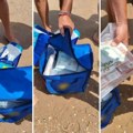 Ludilo na plaži zbog 700.000 evra! Kupači u šoku grabili sve pred sobom, a onda su otkrili jezivu istinu (video)