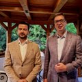 (VIDEO) Vučić priredio večeru za Milatovića, VESELO UZ IVANOVA KORITA