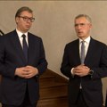 Vučić Stoltenbergu: Zamolio bih Vas da osigurate bezbednost i Srbima na Kosovu i Metohiji