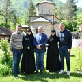 Gradonačelnik Todorović posetio manastir Jovanje - završeno asfaltiranje prilaznog puta