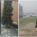 Zabelelo se u Srbiji na +40 kao da je zima Pogledajte kako gruva nevreme, grmljavina i grad iz vedra neba! (foto/video)