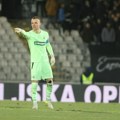 Jovanović sve branio pa i penal, Šćekić pogodio: Partizan slavio u Nišu