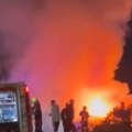 (Foto, video) sudarili se "audi" i kamion, na putu kao da je ratno stanje! Jezive scene posle udesa kod Podgorice: Auto u…