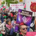 Demonstracije u blizini bečke Gradske dvorane nekoliko sati pre finala izbora za pesmu Evrovizije
