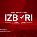 Специјална емисија о парламентарним изборима у Црној Гори, недеља у 20х