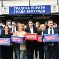 Stranke okupljene u koaliciji „Biramo Beograd“ predaju liste u svih 17 gradskih opština