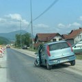 Sudar dva automobila na Senjaku
