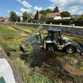 Vojnici Vojske Srbije na terenu: Čiste reku u opštini Bela Palanka i saniraju puteve