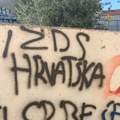 Vandali opet divljali u Hrvatskoj: Na spomeniku splitskim partizanima ispisana ustaška slova "u" (foto)
