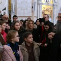 Patrijarh Porfirije primio decu iz regiona u Hramu Svetog Save