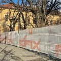 FOTO: Rekonstruiše se ograda Jovine gimnazije