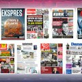 Naslovne strane sutrašnjih novina: Prelistavanje štampe za petak, 7. avgust 2026. godine