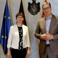 Nastavljamo da jačamo partnerstvo sa Nemačkom: Predsednik Vučić sastao se sa ambasadorkom Konrad (foto)