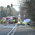 Авион промашио писту и пао на аутомобил: Стравична несрећа у Белгији: Двоје мртвих, возач за длаку избегао смрт (фото)
