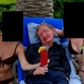 (Foto) Osmeh od uva do uva, oko njega devojke u bikiniju: Stiven Hoking na Epstajnovom ostrvu, isplivale nove šok fotografije…