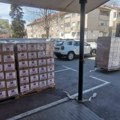 Pomoć za penzionere u Leskovcu: Paketi sa osnovnim namirnicima