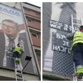 „Vučić is the worst“: Mladenovčanin išarao bilbord s Vučićevim likom, reagovala policija VIDEO