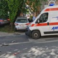 VIDEO: Sudar u Stražilovskoj - automobil izleteo sa puta, ima povređenih