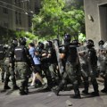 Skup kod zgrade Vlade završen, Žandarmerija rasterala demonstrante