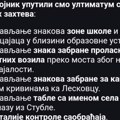 Grupa meštana sela Stubla: Opština Bojnik ima pare za novi traktor a nema pare za postavljanje signalizacije i zaštitu dece i…