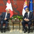 Dačić dočekao predsednika Švajcarske Konfederacije Gi Parmelana
