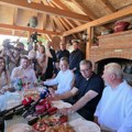 Predsednik Republike Srbije, Aleksandar Vučić, posetio selo Temska