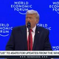 Uživo: Donald Tramp se obraća svetu sa samita u Davosu: Evropa ne ide u dobrom pravcu