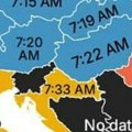 Nova karta Evrope izazvala žustru raspravu: Srbija obojena crnom, a preko Hrvatske piše 7:33