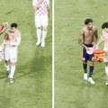 Ivan Perišić na udaru, mnogi ga ismevaju: Hrvat molio Jamala za dres na poluvremenu