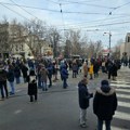 Studentska blokada u Beogradu protekla bez incidenata