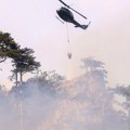 Požari kod Trebinja još gore:Helikopteri MUP Republike Srpske angažovani na gašenju