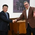 Vučić sa delegacijom kompanije HAWEI FOTO