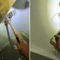 U kući se čulo neprekidno grebanje, vlasnik hitno pozvao profesionalce: Kad su probušili zid usledio je šok