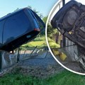 Nestvarna scena iz Hrvatske: Pogledajte gde je završio automobil nakon nesreće, vozač uspeo sam da izađe