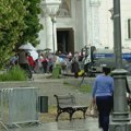 U Hramu Svetog Save održana liturgija kojom se svečano ispraća Pojas Presvete Bogorodice