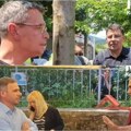 „Ako ste došli da se slikate, doviđenja“: Verbalni napad na Miroslava Aleksića i Ćutu u Zvečanu na severu Kosova VIDEO