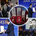 Posthumno odlikovani Milorad Milinković i Miodrag Kostić: Vučić uručio ordenje povodom Sretenja (foto, video)