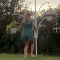 "Šta je ovo majko sveta?" Jaka oluja pogodila centralnu Srbiju: Pevačica podelila snimak iz dvorišta (video)