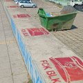 FOTO Kej ponovo išaran grafitima: Oficirska kapa koju nosio Ratko Mladić i "FCK BLK"