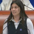 "Srbija je bila svedok talasa solidarnosti i hrabrosti": Poslušajte govor naše studentkinje zbog koga je ceo Evropski kongres…
