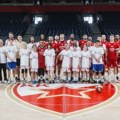 Crveno-beli došli da podrže sportiste Specijalne olimpijade na treningu u Areni (video)