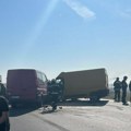 (Video) Jeziv snimak karambola na auto-putu kod Šimanovaca! Povređeno 11 osoba: Automobili na gomili i prevrnuti